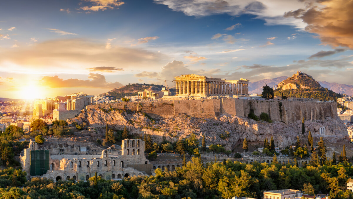 Orte in Griechenland zu besuchen